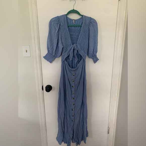 Free People String of Hearts Maxi Dress - Picture 4 of 5